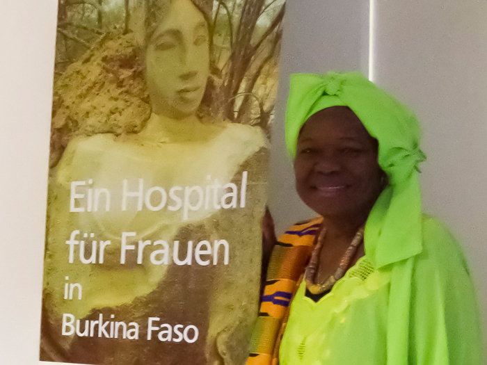 Marie Madeleine vom Partnerverein Association Burkinabè Menschen für Frauen