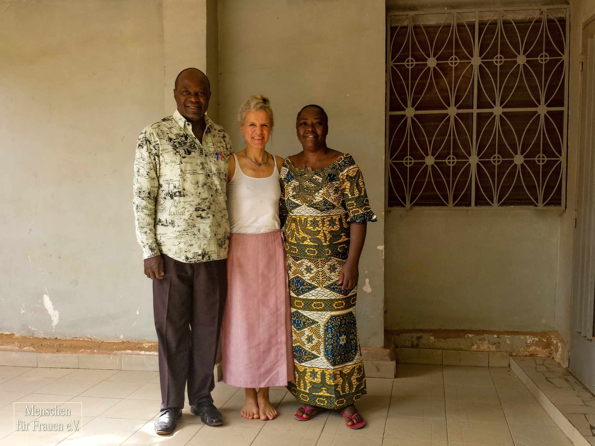 Renate Duchardt, Dr. Yacouba Zanre und Frau