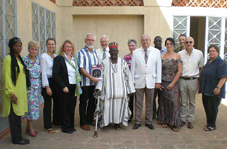 Vereinsmitglieder in Burkina Faso